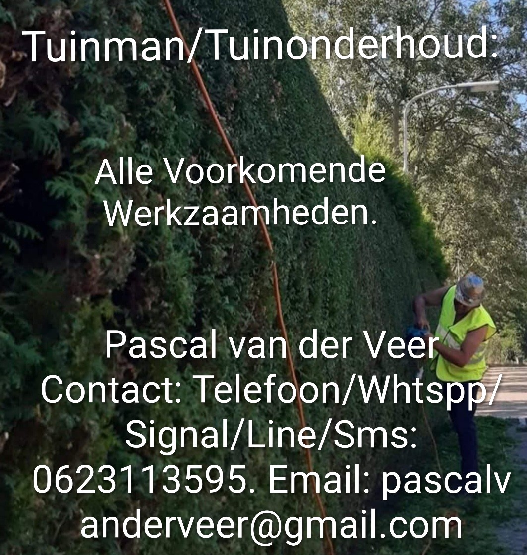 Profielfoto van Pascal, tuinhulp in Nijmegen